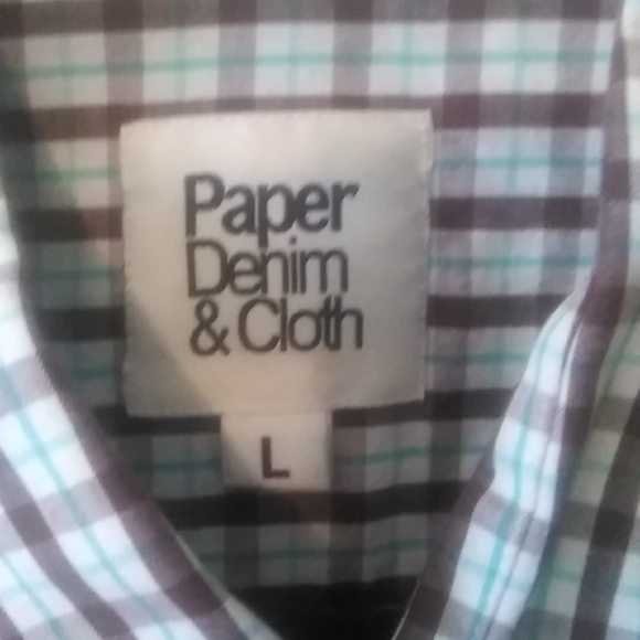 PAPER DENIM & CLOTH BUTTON DOWN SHIRT - Picture 4 of 5